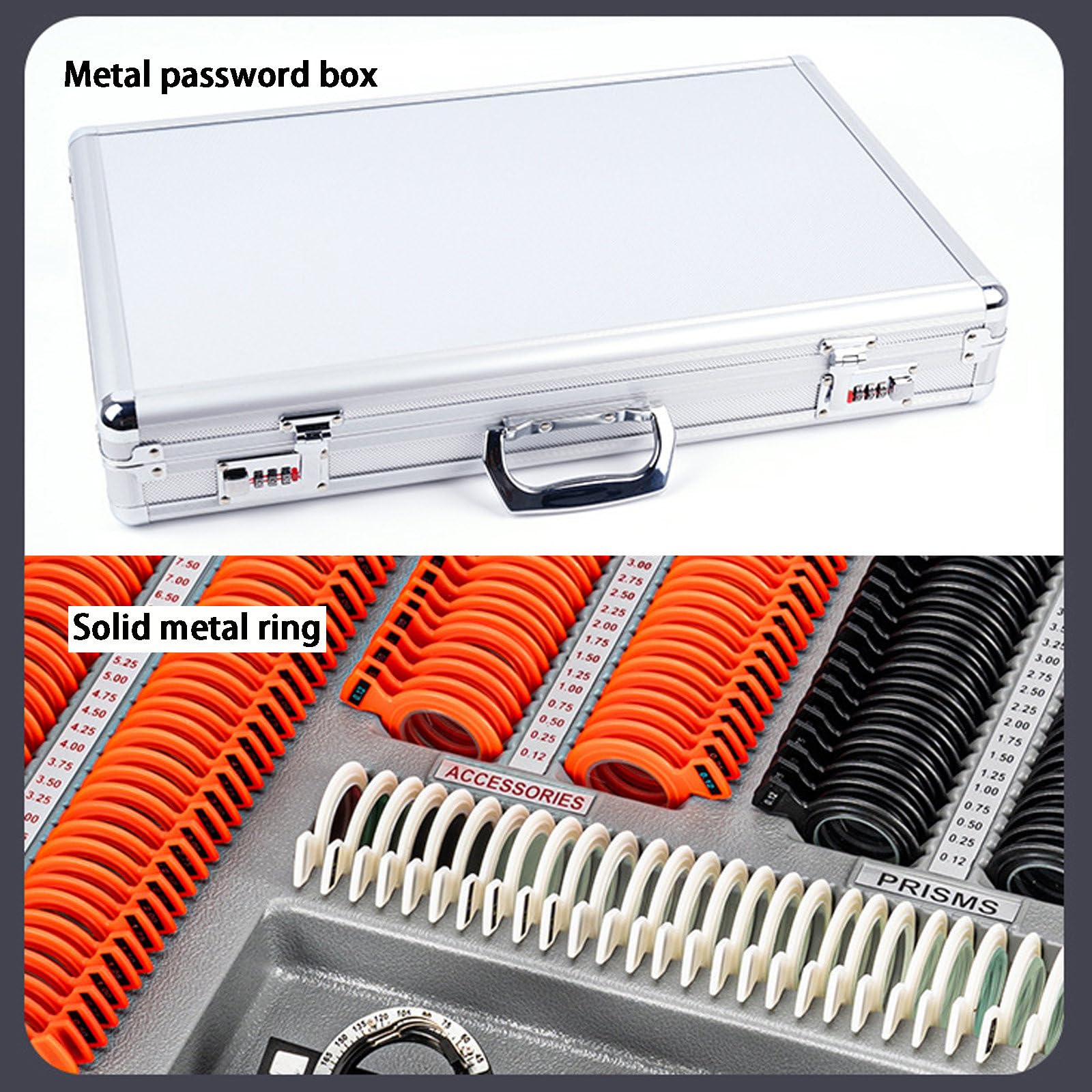 Amazon.com: 266 Pcs Optical Trial Lens Set, Optometry Lens Kit